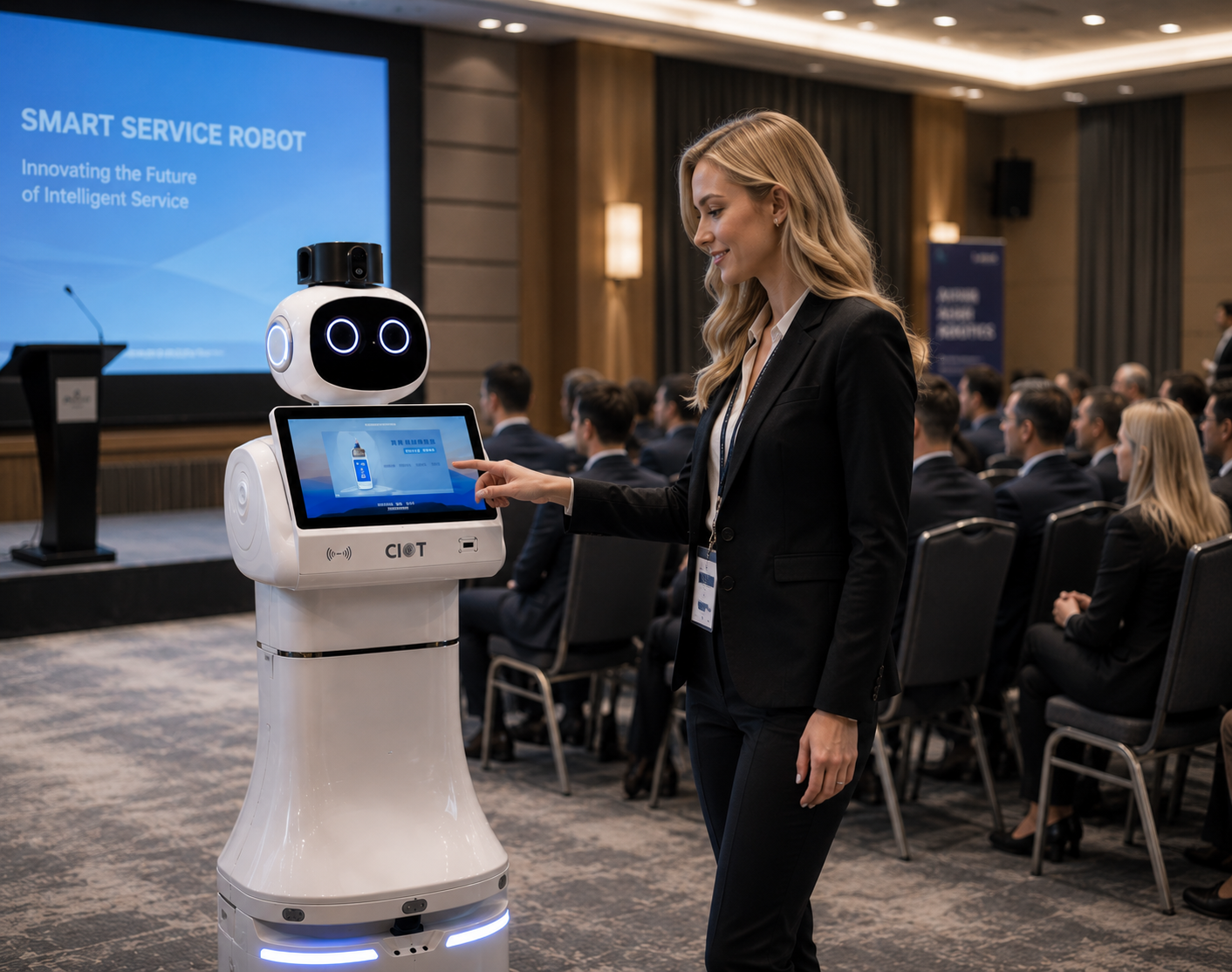 Robots for presentations